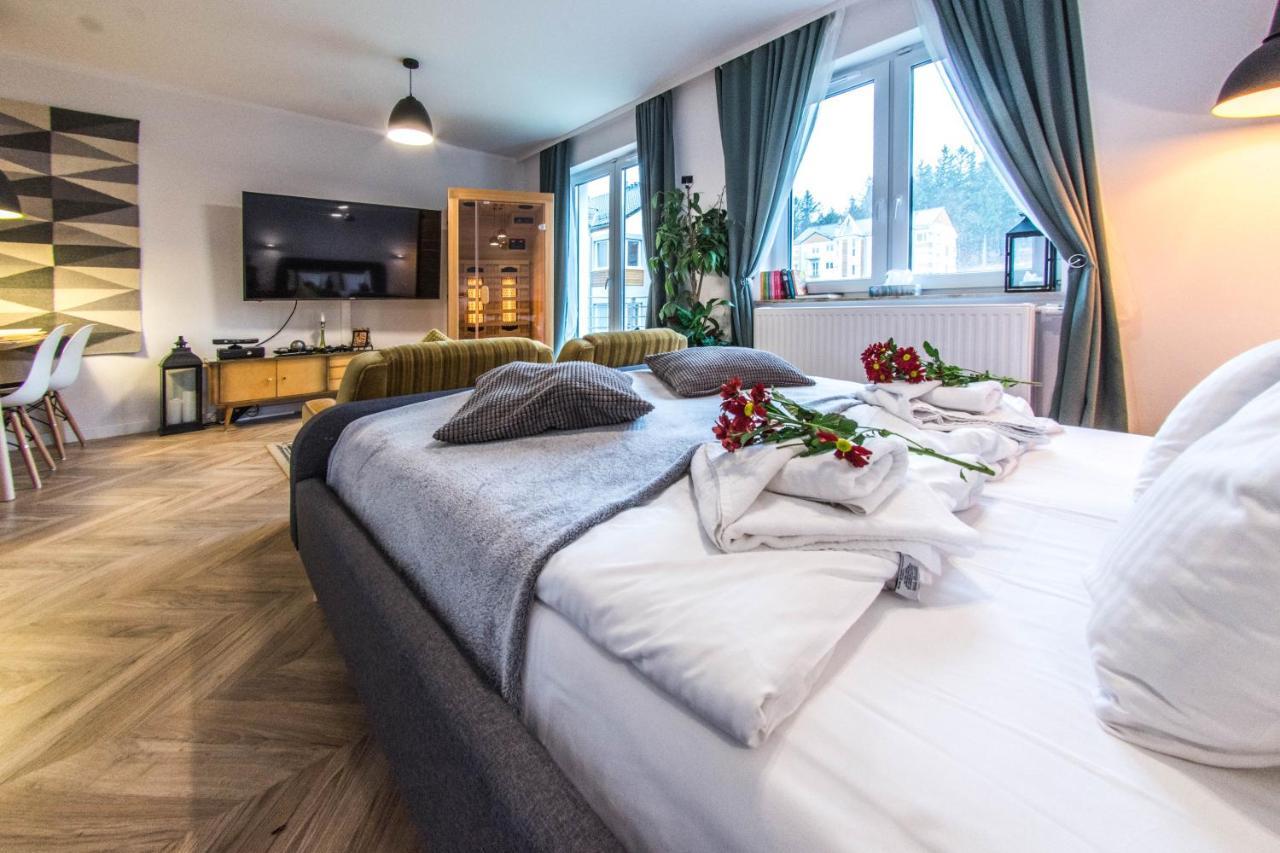 Świeradów-Zdrój Apartamenty Izerskie - Ul. Cicha 13H-I מראה חיצוני תמונה